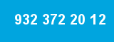 932 372 20 12 932 372 20 12